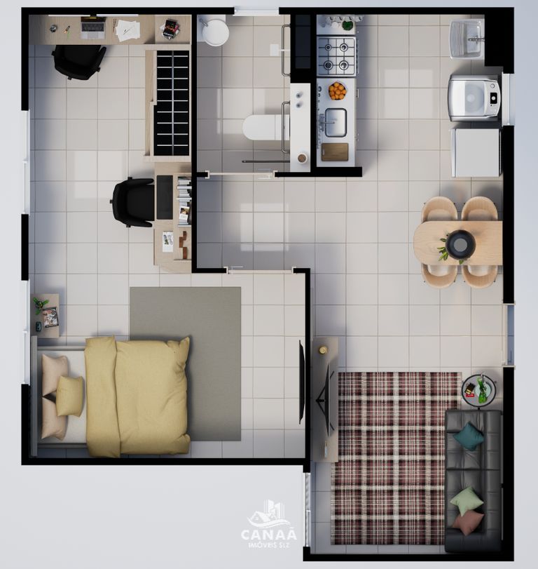 Apartamento, 2 quartos, 44 m² - Foto 23