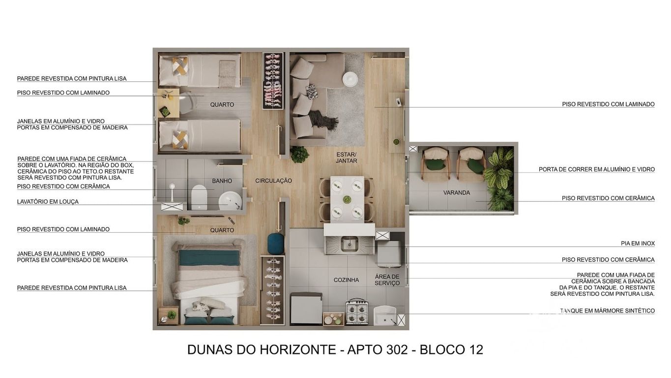 Apartamento, 2 quartos, 40 m² - Foto 14