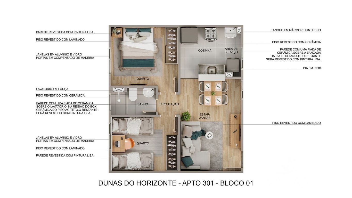 Apartamento, 2 quartos, 40 m² - Foto 13