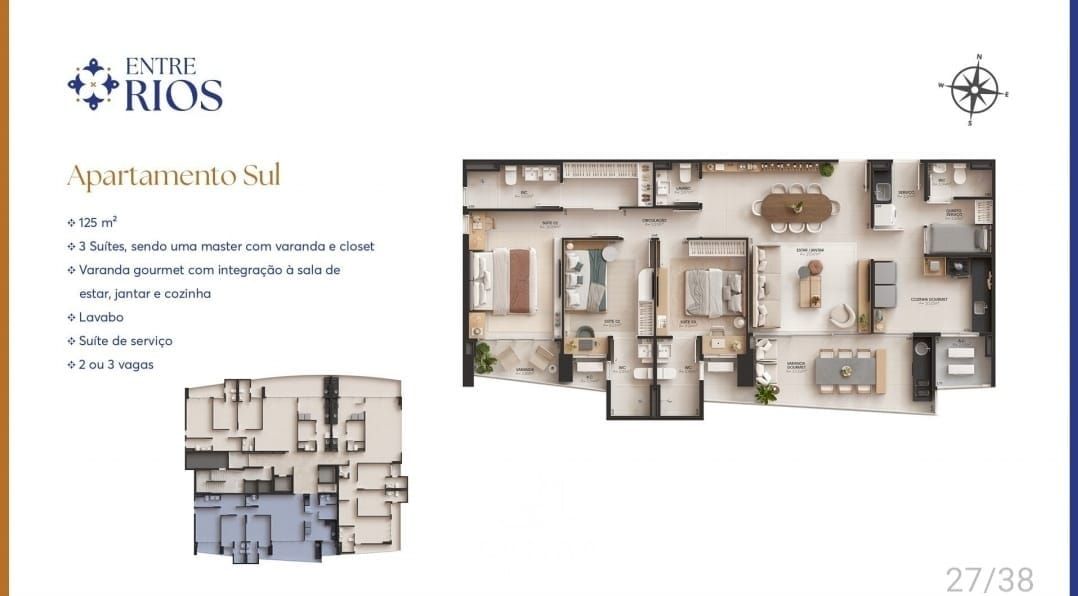 Apartamento, 3 quartos, 156 m² - Foto 23