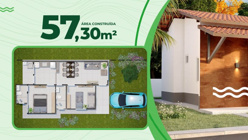 Casa de Condomínio, 2 quartos - Foto 8