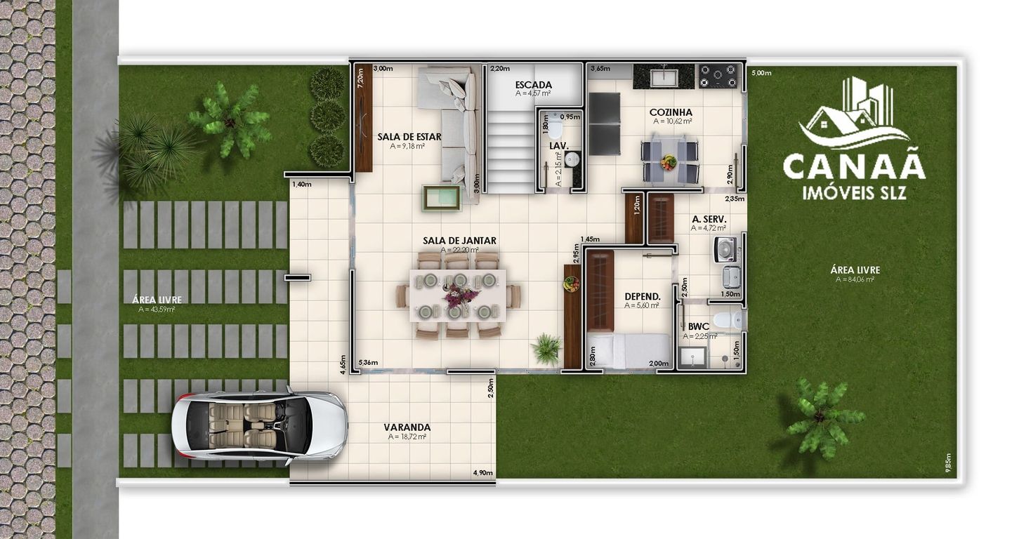 Casa de Condomínio, 3 quartos - Foto 21