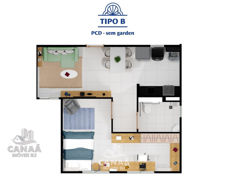 Apartamento, 2 quartos, 44 m² - Foto 12