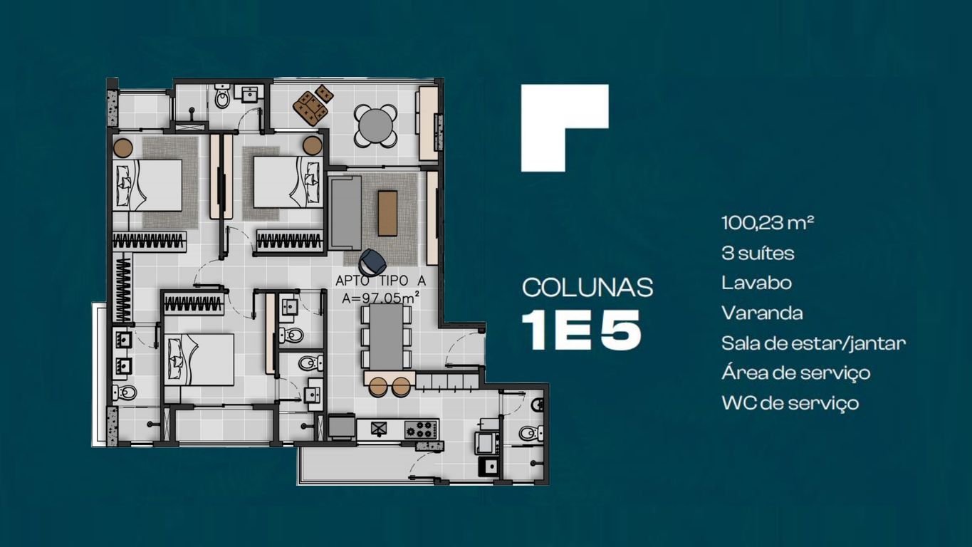 Apartamento, 3 quartos, 91 m² - Foto 18