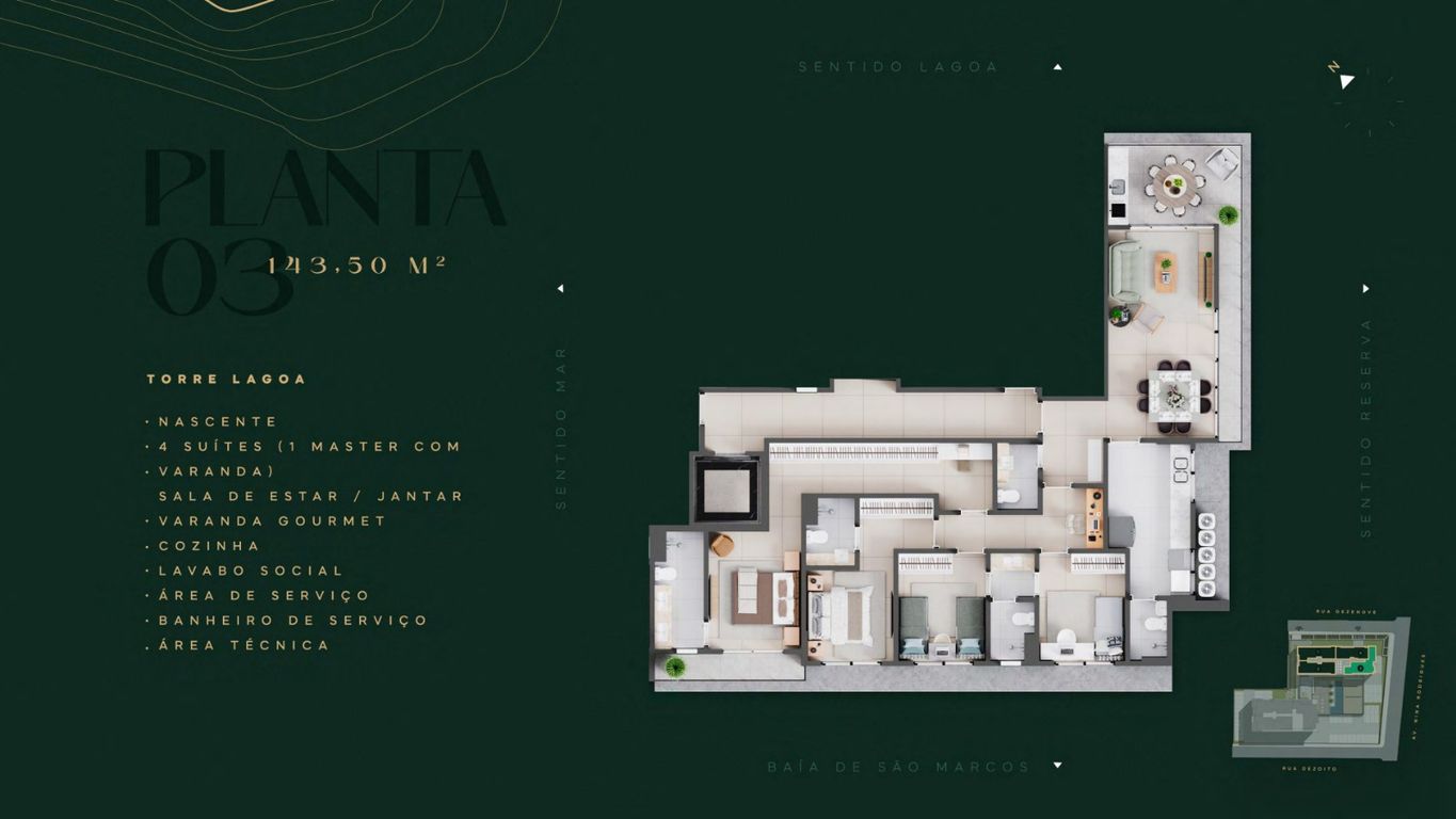 Apartamento, 4 quartos, 143 m² - Foto 19