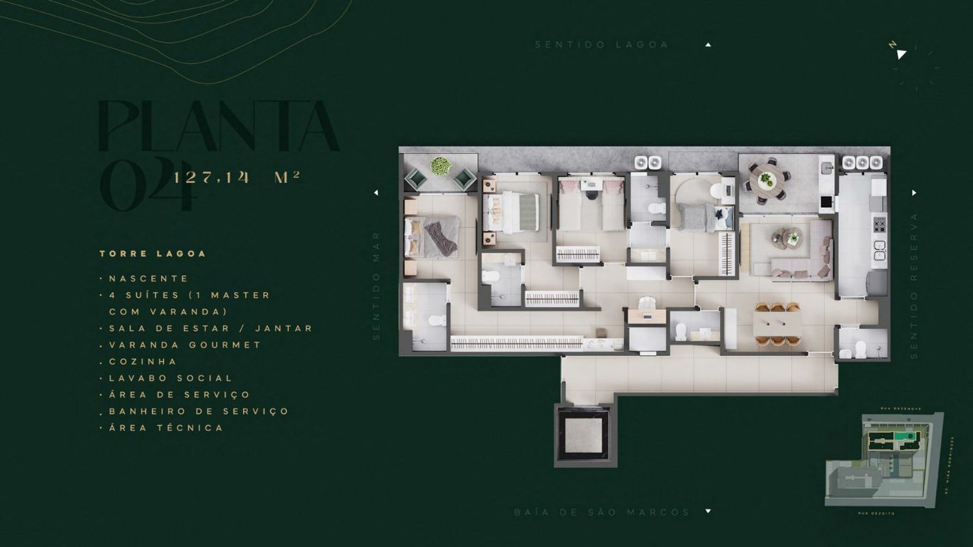 Apartamento, 4 quartos, 143 m² - Foto 20