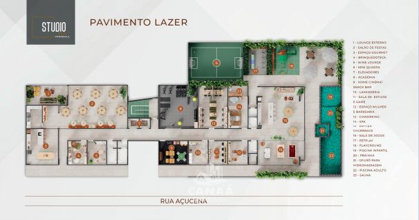 Apartamento, 1 quarto, 43 m² - Foto 27