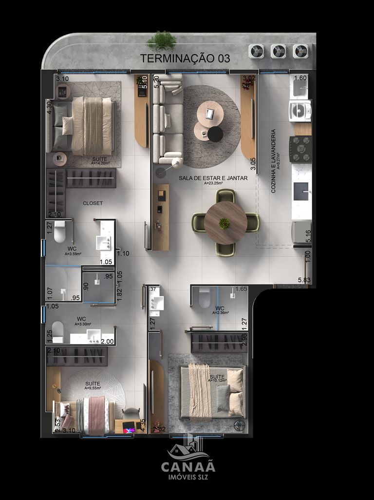 Apartamento, 3 quartos, 89 m² - Foto 35