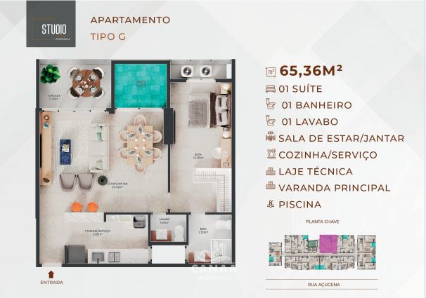 Apartamento, 2 quartos, 64 m² - Foto 38