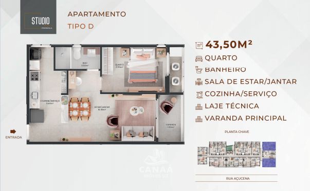 Apartamento, 2 quartos, 89 m² - Foto 34