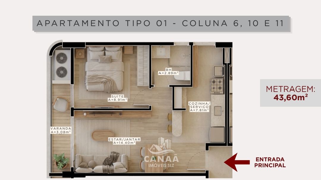 Apartamento, 1 quarto - Foto 20