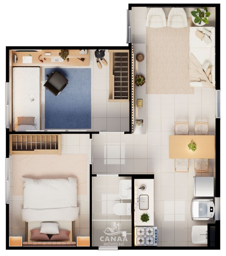 Apartamento, 2 quartos, 44 m² - Foto 20