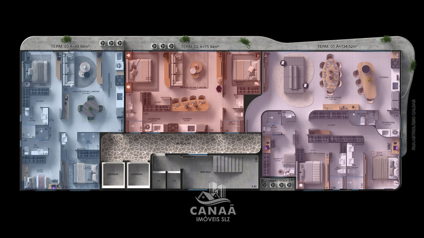 Apartamento, 3 quartos, 89 m² - Foto 37