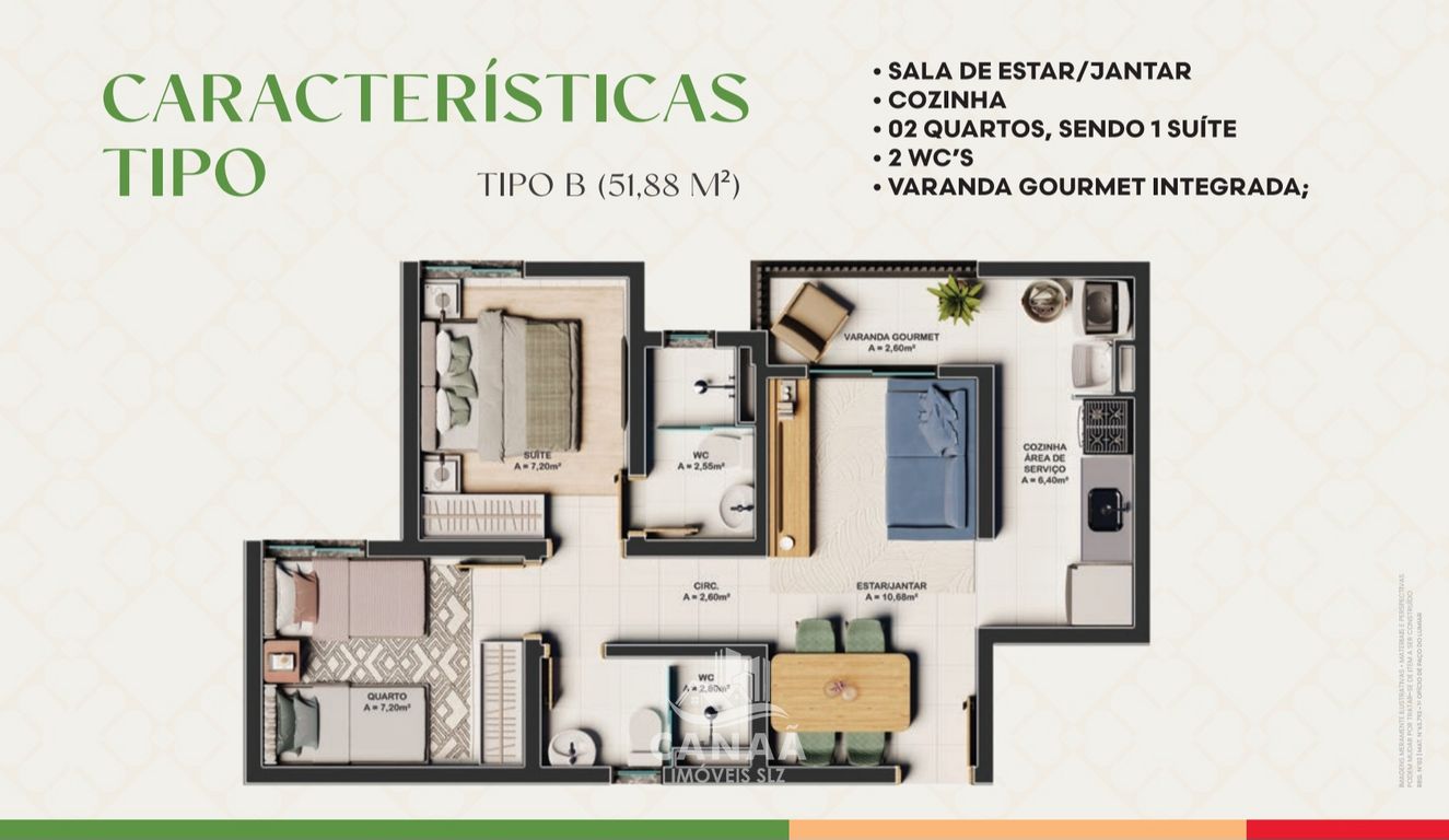 Apartamento, 2 quartos, 49 m² - Foto 28