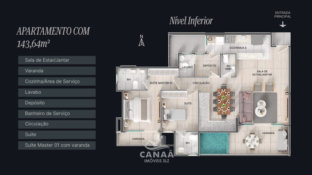 Apartamento, 3 quartos, 144 m² - Foto 14