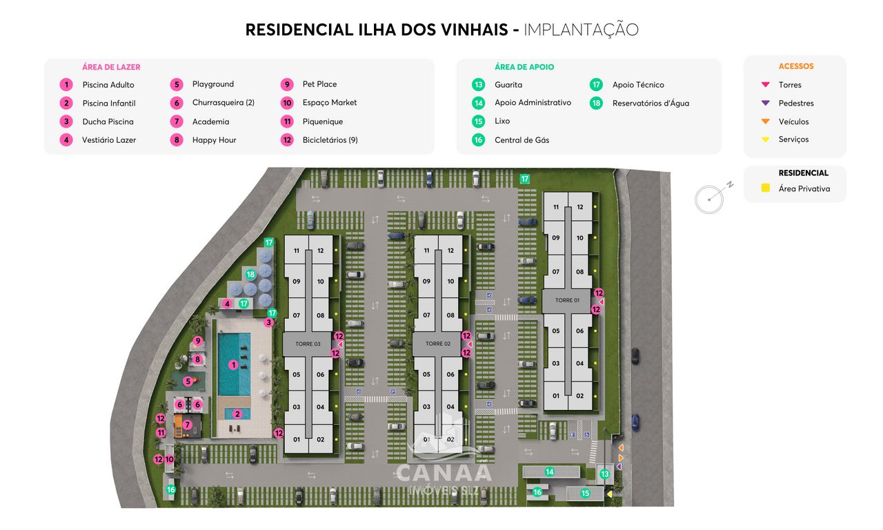 Apartamento, 2 quartos, 45 m² - Foto 17