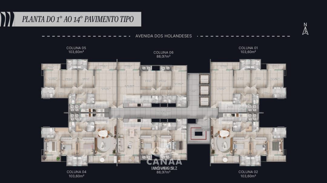 Apartamento, 3 quartos, 104 m² - Foto 6