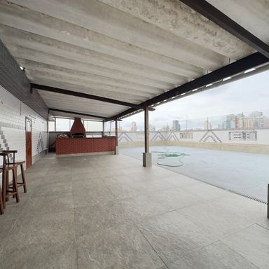 Área do salão de festas