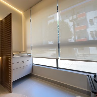 Fotos ilustrativas do apartamento decorado.