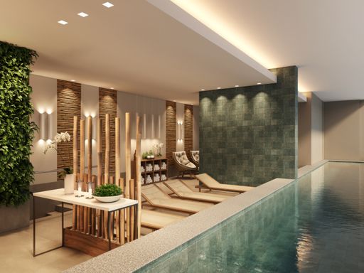 Pisquina coberta/spa/sauna
