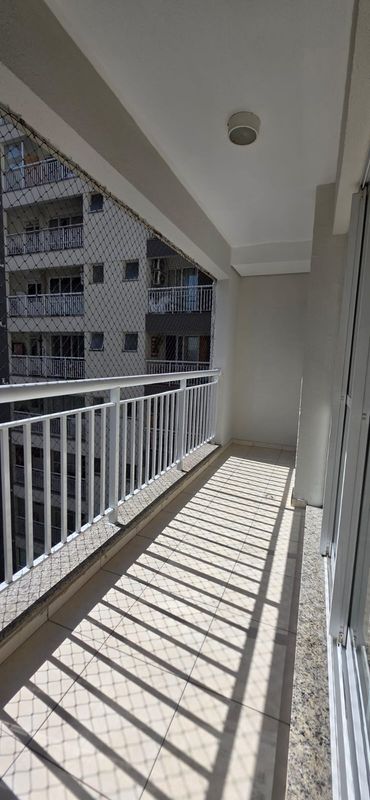 Varanda com vista livre