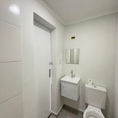Banheiro da suíte completo