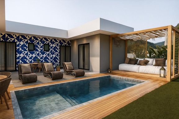 casa em condominio Royal Garden em Joinville térrea