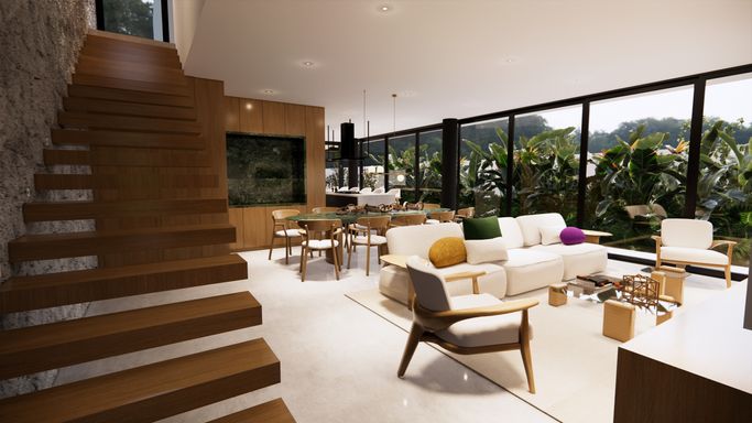 casa alto padrão no américa em Joinville