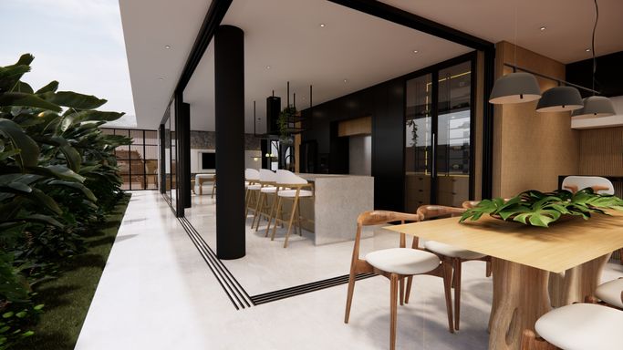 casa alto padrão no américa em Joinville