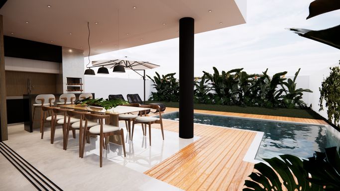 casa alto padrão no américa em Joinville