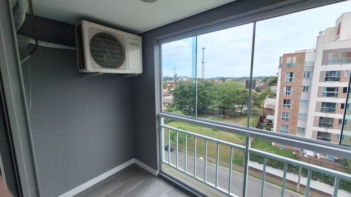 Apartamento cobertura no floresta em Joinville com 3 quartos e suite