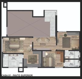 casa alto padrão em condominio em Joinville