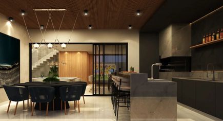 casa alto padrão em condominio em Joinville