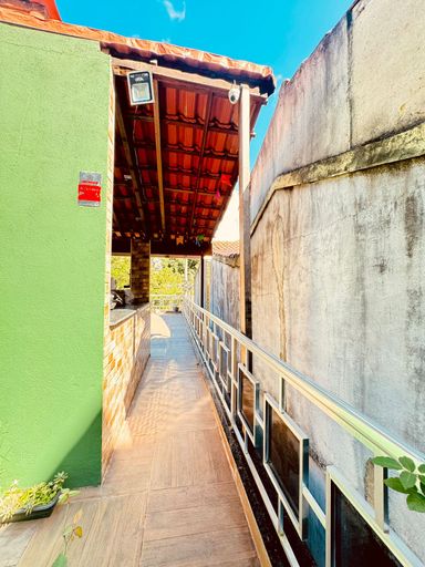 Corredor de acesso ao terraço