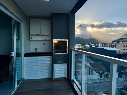 Espaço gourmet com vista