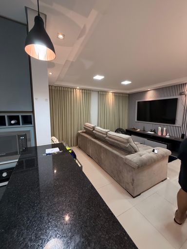 COZINHA INTERLIGADA COM A SALA