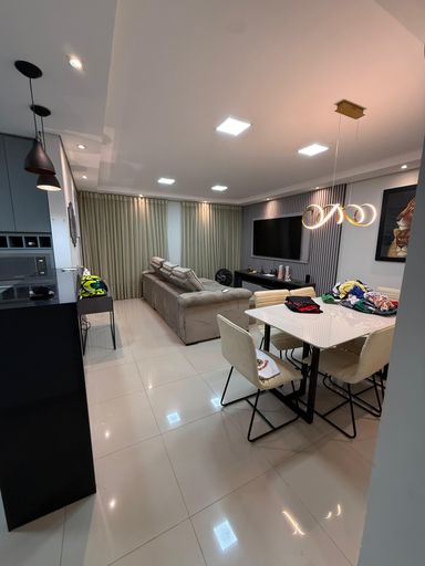 SALA INTERLIGADA COM SALA DE JANTAR