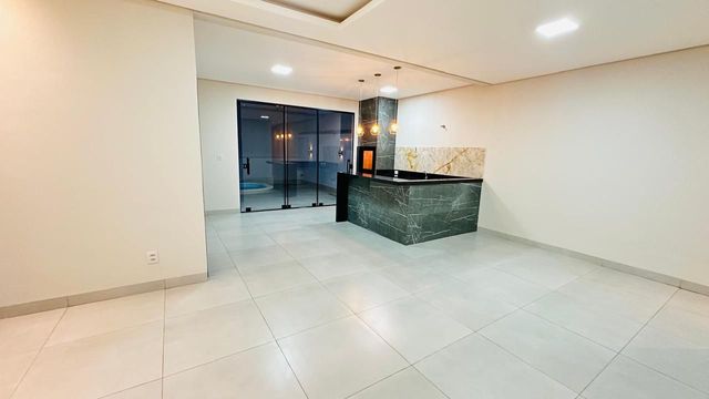 SAL AINTEGRADA COM A COZINHA TIPO AMERICANA GOURMET