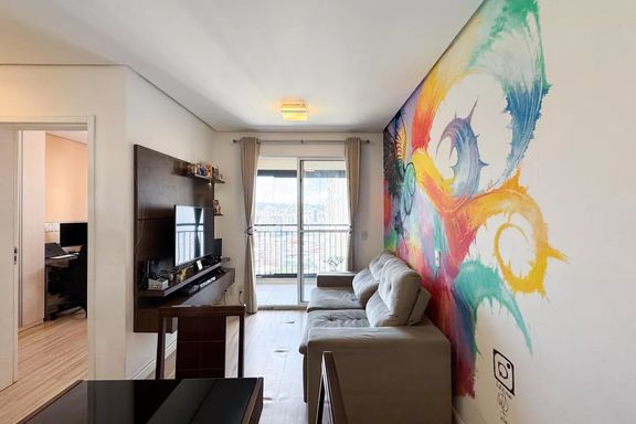 Sala com dois ambientes