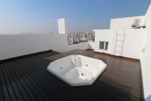 Jacuzzi na cobertura