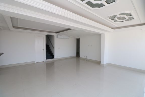 Sala integrada com varanda