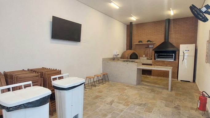 Churrasqueira a carvão