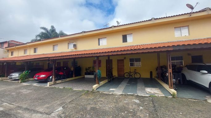 Perspectiva da frente do sobrado