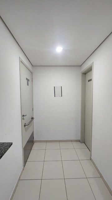 Banheiro do salão de festa com acessibilidade