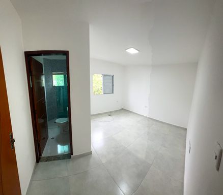 Suíte ampla e iluminada