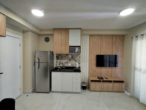 Sala integrada cozinha