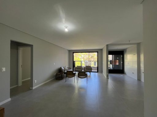 Sala de estar + jantar e cozinha integrada