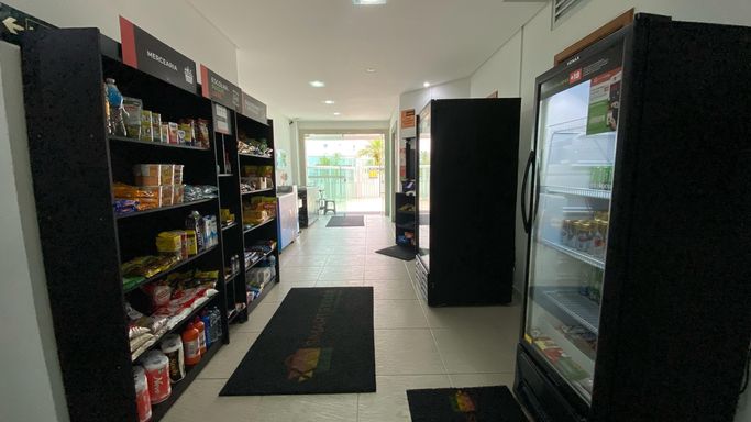 mercado no condominio