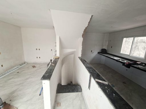 Sala e Cozinha integradas