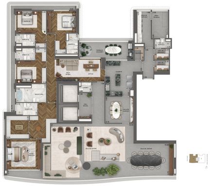 PLANTA PADRÃO 515M²